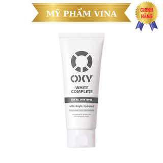 Sữa rửa mặt Oxy White Complete 100g mẫu mới