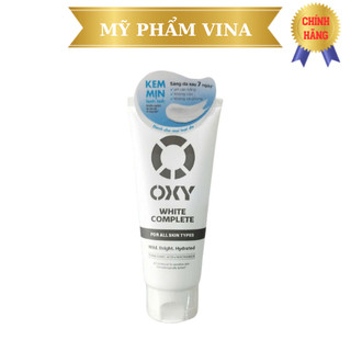 Sữa rửa mặt Oxy White Complete 100g mẫu mới
