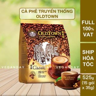  Cà Phê Trắng OldTown Truyền Thống - OldTown 3 in 1 White Coffee Classic 525g  15 gói_35g  