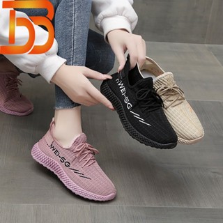 Giày thể thao nữ, phần trên bằng lưới thoáng khí, thương hiệu TBB.