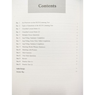 Sách - 15 Days' practice for IELTS Listening (kèm CD)