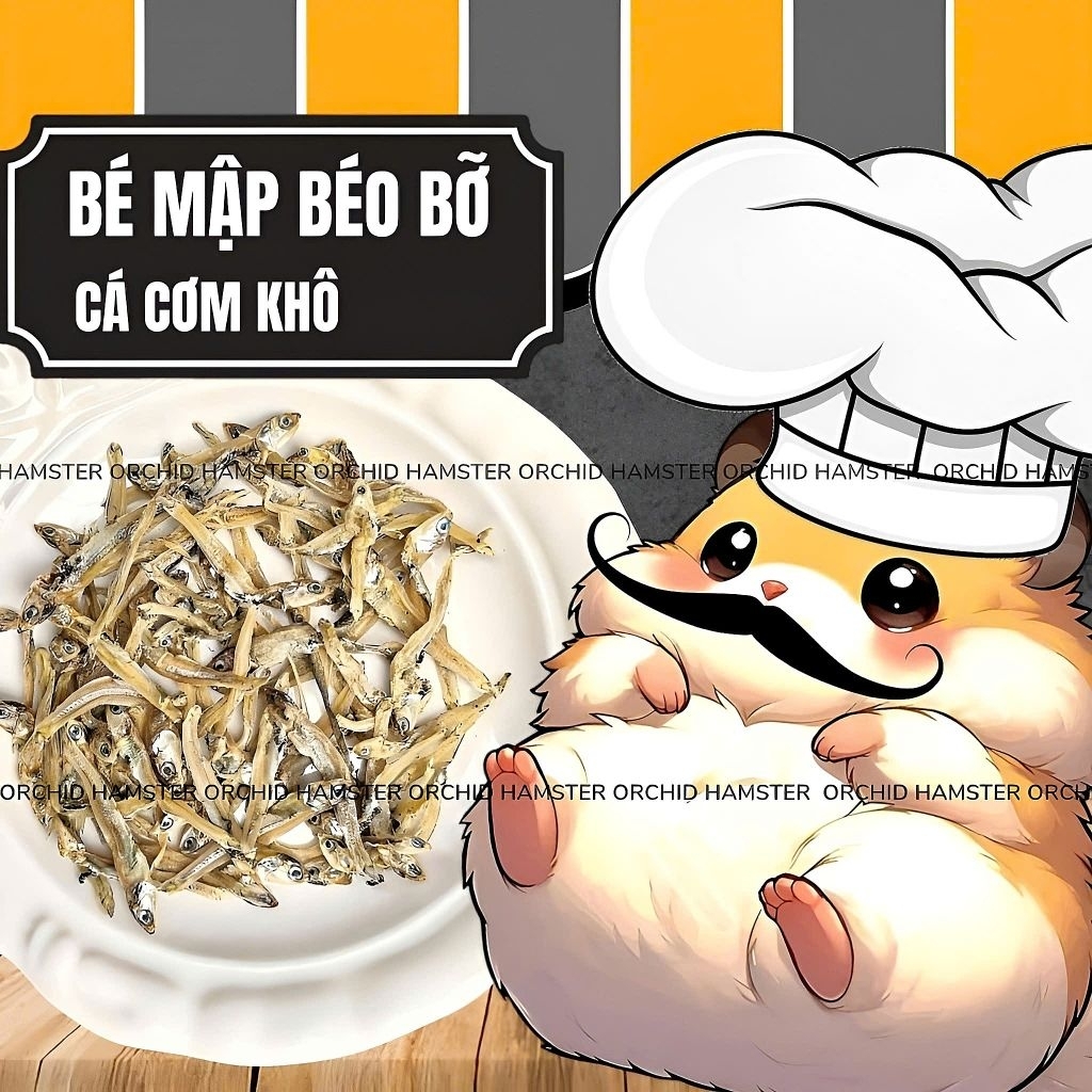Cá Khô Hamster Bổ Sung Chất Đạm - Protein Cho Hamster/Sóc/Bọ/Nhím