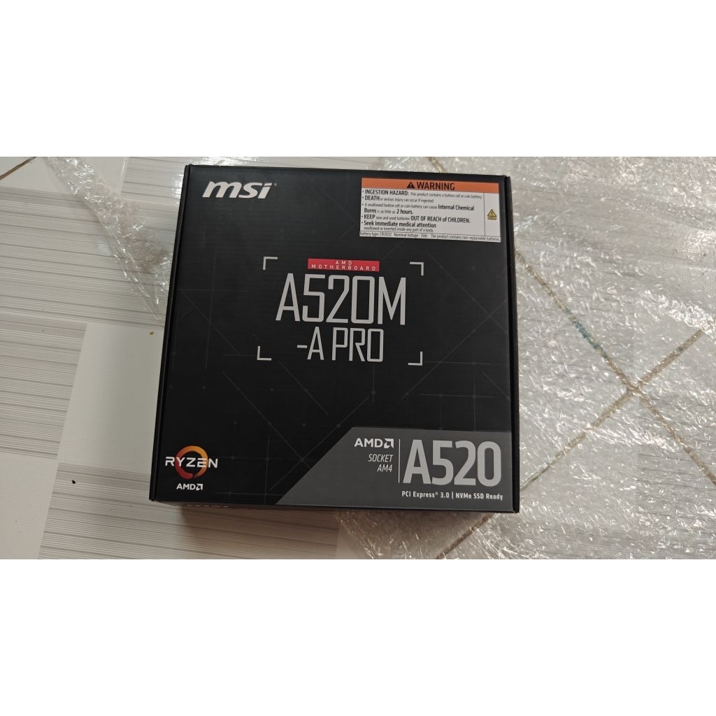 Main msi a520m a pro mới fullbox