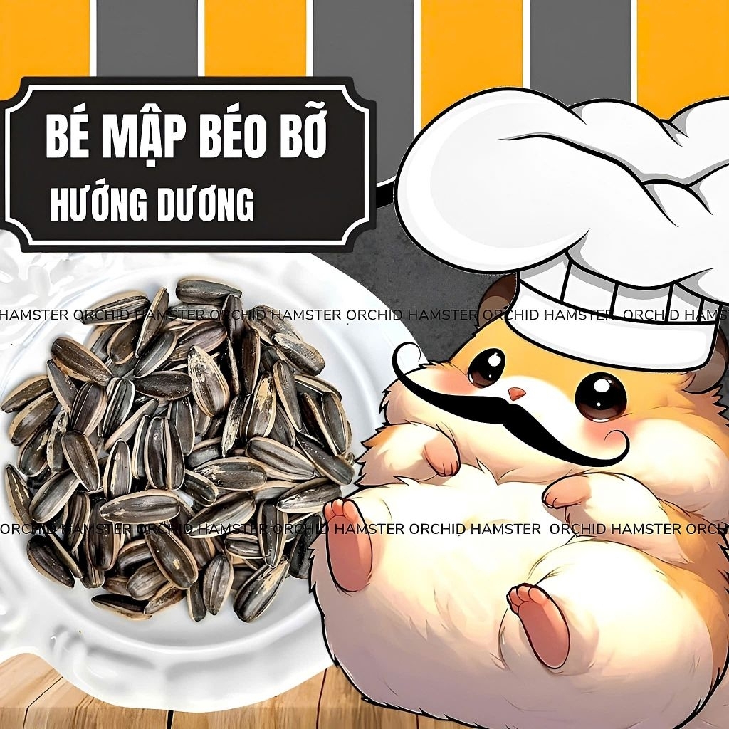 Thức Ăn Hamster Hạt Hướng Dương Cho Hamster/Sóc/Nhím Và Thú Nhỏ