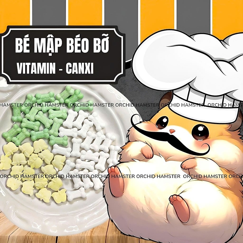 Viên Sữa Dê Cô Đặc Bổ Xung Canxi Hamster [GoatMilk''s Formula]
