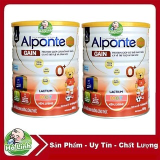 Combo 2 Lon Sữa Alponte Gain 1+ 800g [HSD 03/2028]