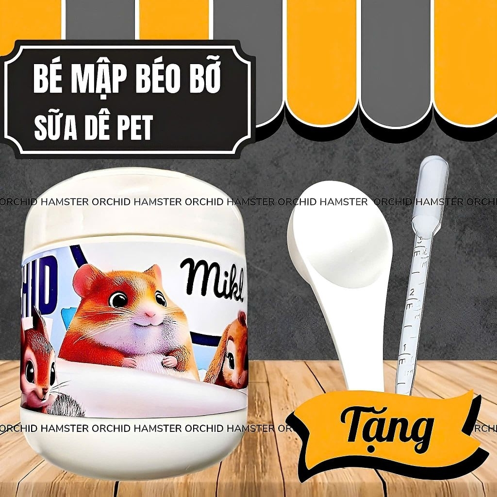 Sữa Dê Cho Hamster/Thỏ/Sóc/Nhím/Bọ Và Thú Nhỏ Bổ Sung Dinh Dưỡng Chất Béo Hằng Ngày