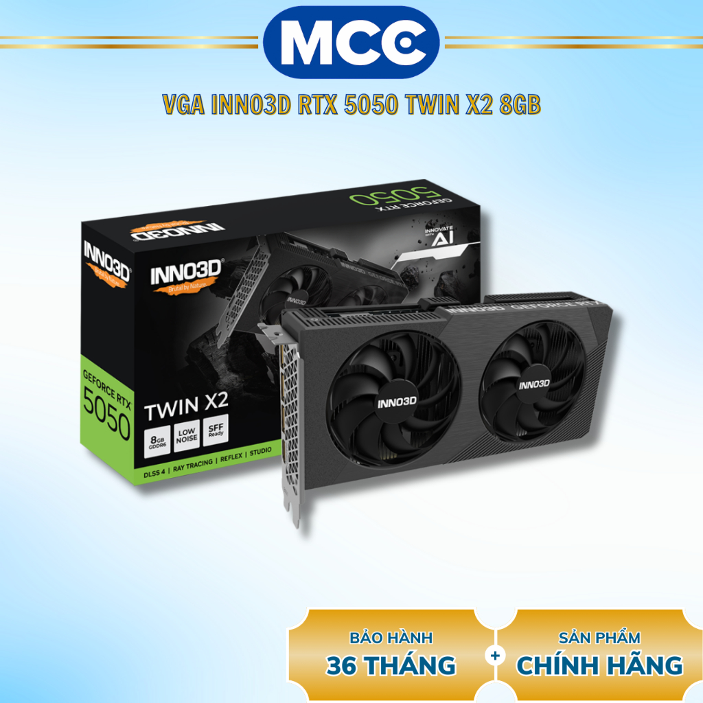 VGA INNO3D RTX 5050 TWIN X2 8GB