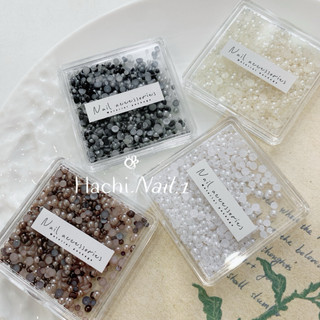 Hũ nửa trai Pearl Mix 4 màu trang trí nail