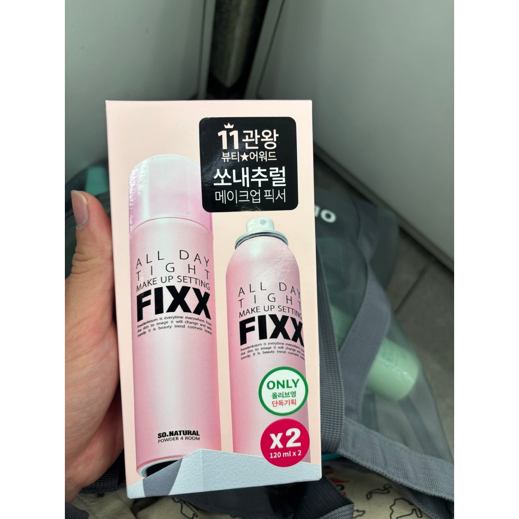 xịt khoá nền fixx so natural