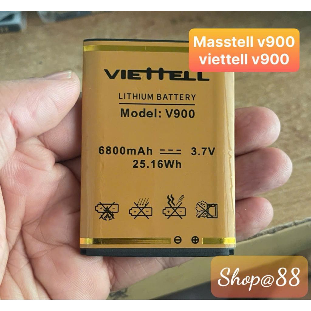 pin masstell V900/ VIETELL V900/Good V900 (Bảo hành 12 Tháng)