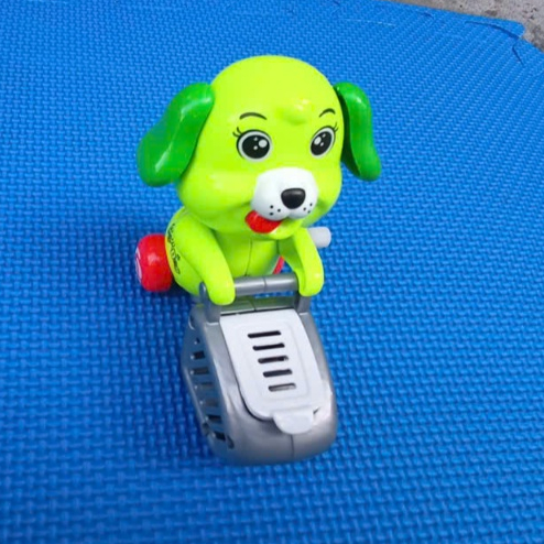 Đồ chơi chó shopping siêu cute - Đồ chơi vặn cót