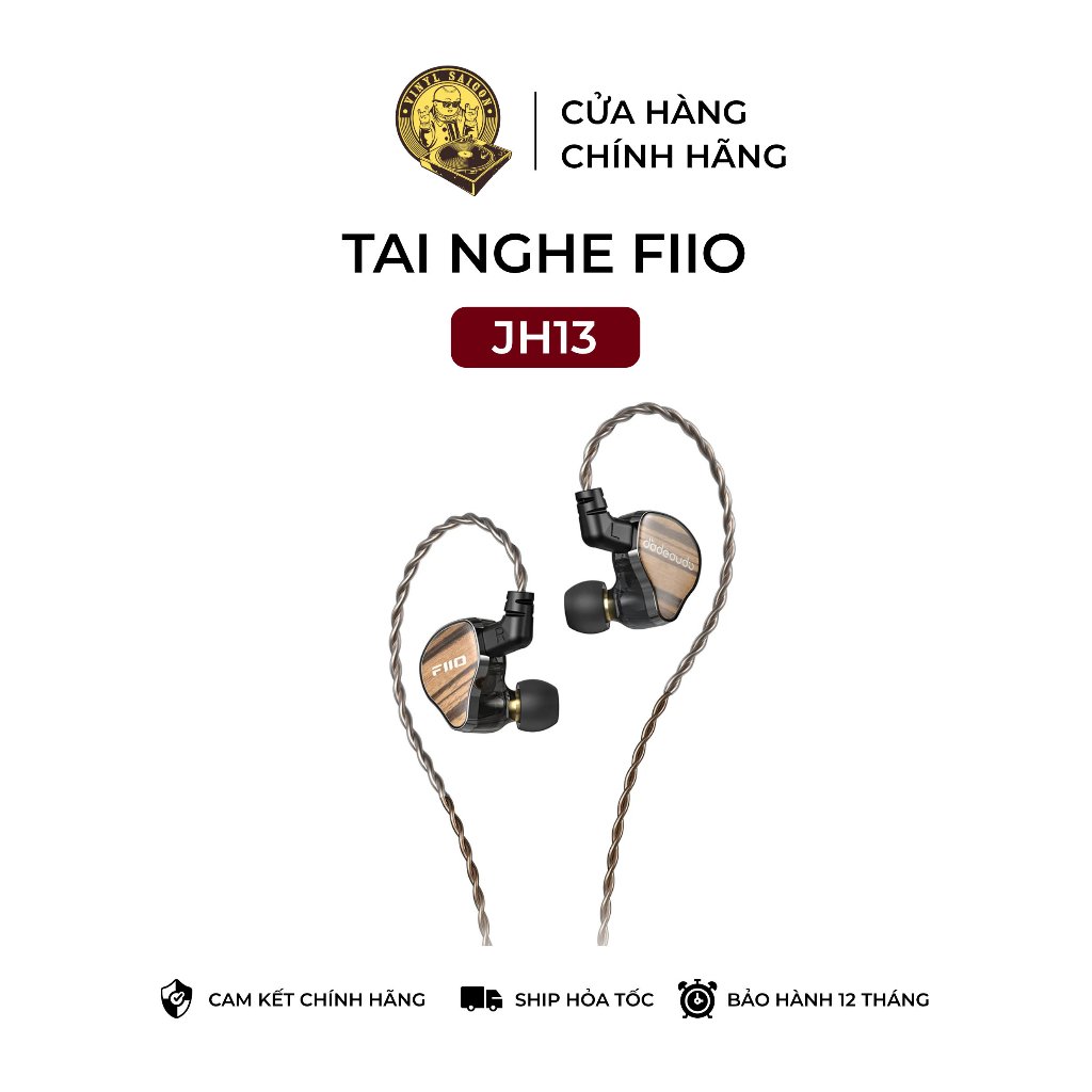 Tai nghe Jade Audio x FiiO JH13 inear headphone - Bảo hành 12 tháng
