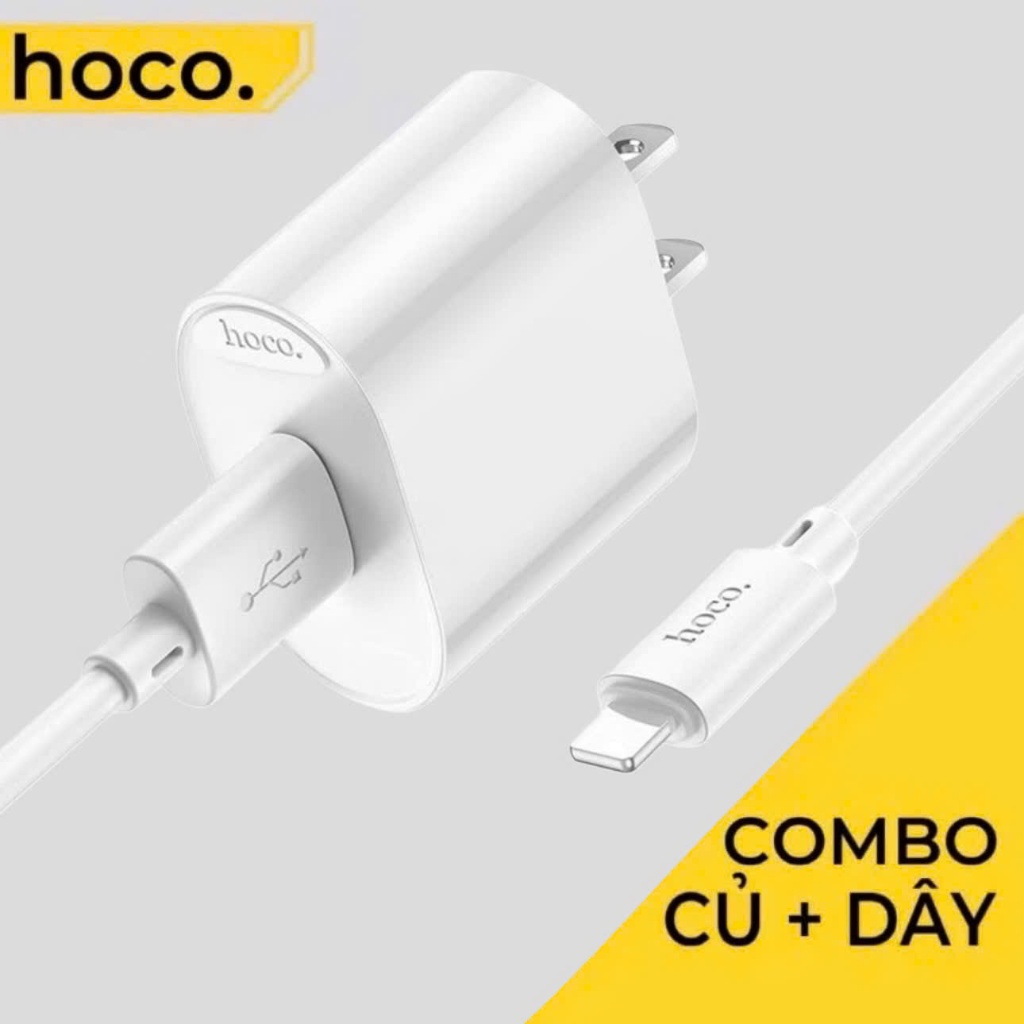 Bộ sạc nhanh 10.5w Hoco dành cho 5 6 ..12 13 14 Củ sạc USB Adapter tiện ích dễ sử dụng