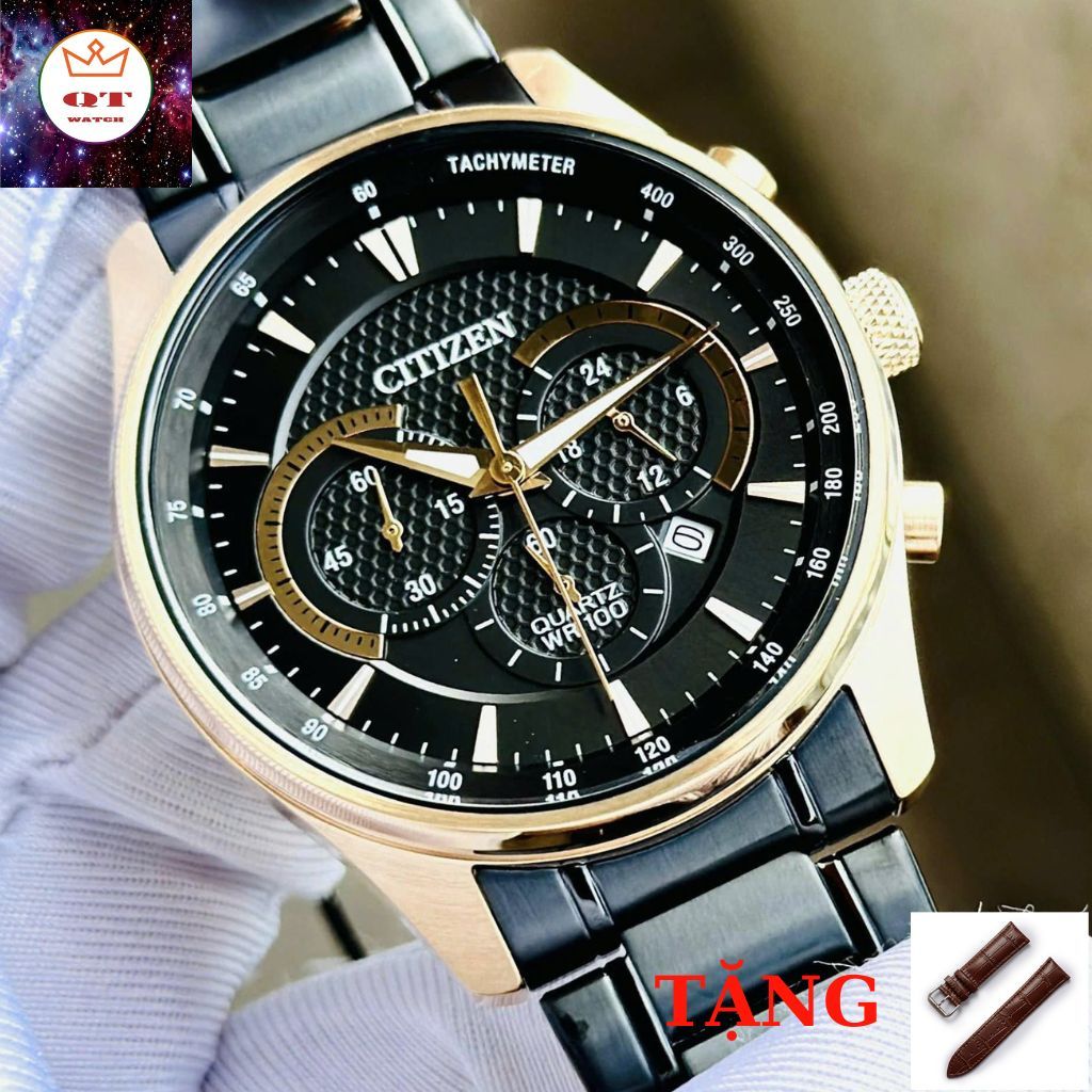 Đồng Hồ Nam Citizen AN8196-55E Chính Hãng Tặng Kèm Dây Da Cao Cấp