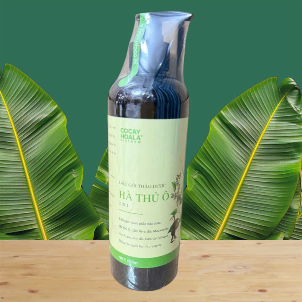 DẦU GỘI HÀ THỦ Ô 500ml