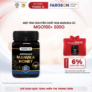   Mua 1 Tặng 1  Mật Ong Nguyên Chất Hoa Manuka Úc MGO100+ Daily Care Hộp 500g 