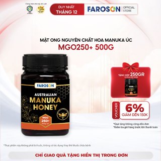   Mua 1 Tặng 1  Mật Ong Nguyên Chất Hoa Manuka Úc MGO250+ Essential Care Hộp 500g 