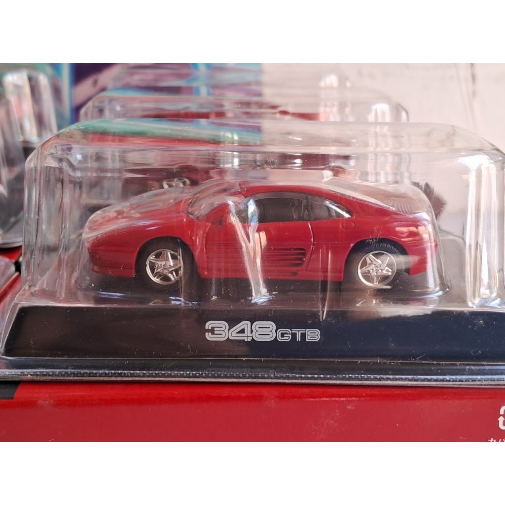 KYOSHO 1/64 - FERRARI 348 GTB MÀU ĐỎ