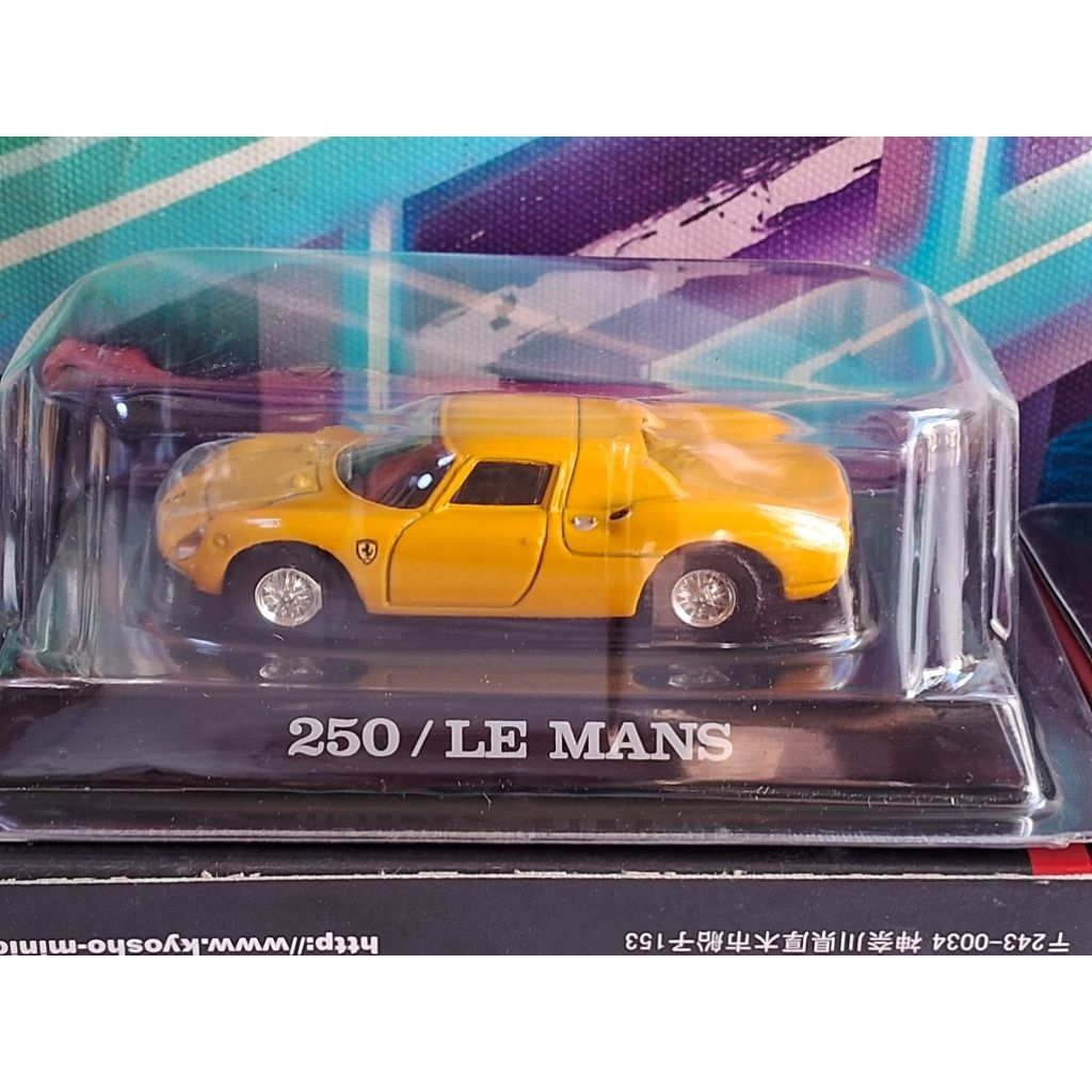 KYOSHO 1/64 - FERRARI 250 / LE MANS MÀU VÀNG
