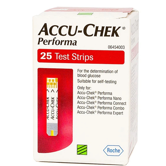 Que Thử Đường Huyết Accu-Chek Performa – Que Test Glucose Chính Hãng, Đo Nhanh & Ít Đau Tại Nhà (Hộp