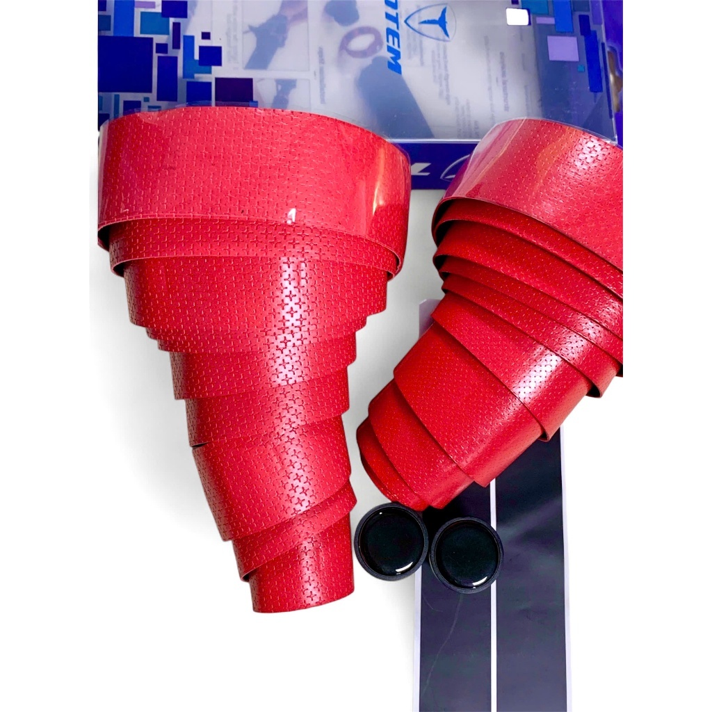 Dây quấn xe đạp dấu cộng trơn màu đỏ Totem