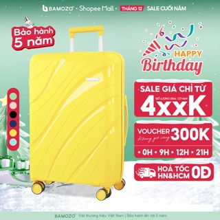   Hannah Olala x Bamozo  Vali Nancy Bamozo Size 20 24 28 Nhựa PP Cao Cấp Chống Vỡ_Nancy 