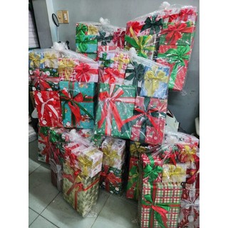 combo hộp trang trí noel