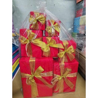 combo hộp trang trí noel