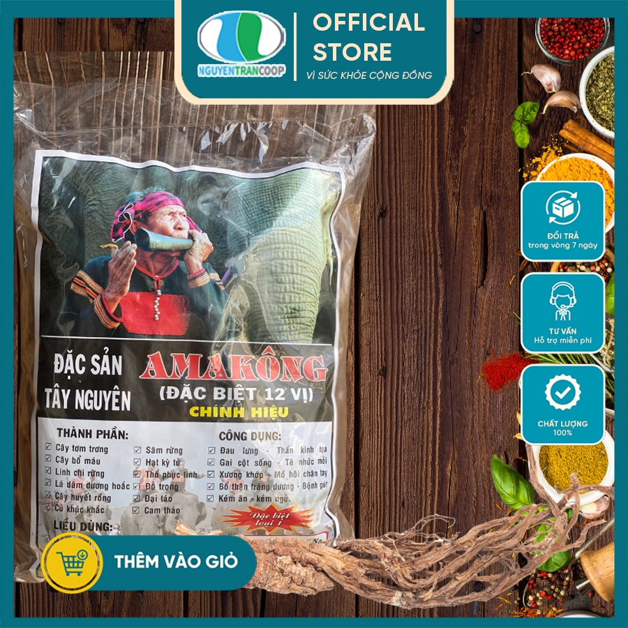 Amakong chính gốc Tây Nguyên (12 vị)