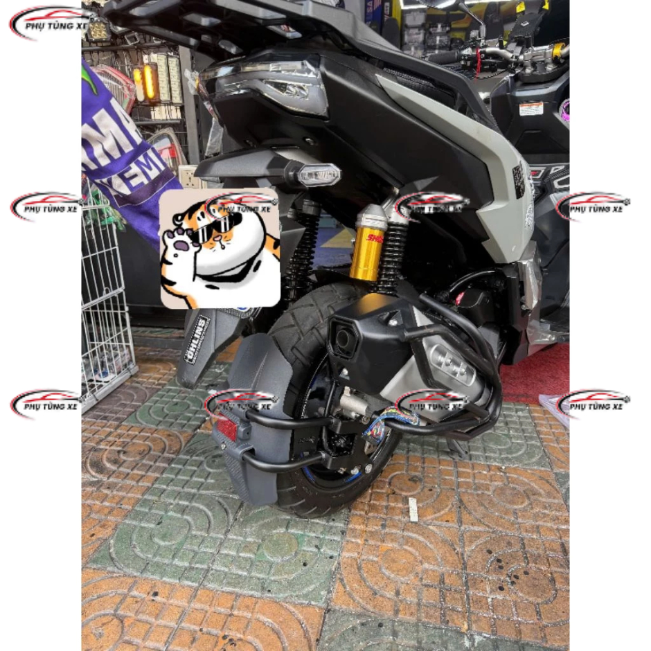 Dè Sau Chắn Bùn ADV 150 160 Có Phản Quang – Chắn Bùn Sau Gắn Xe ADV
