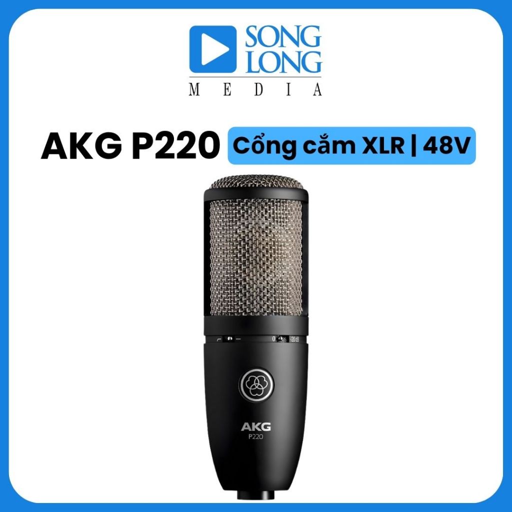 Micro thu âm AKG P220 chính hãng phân phối