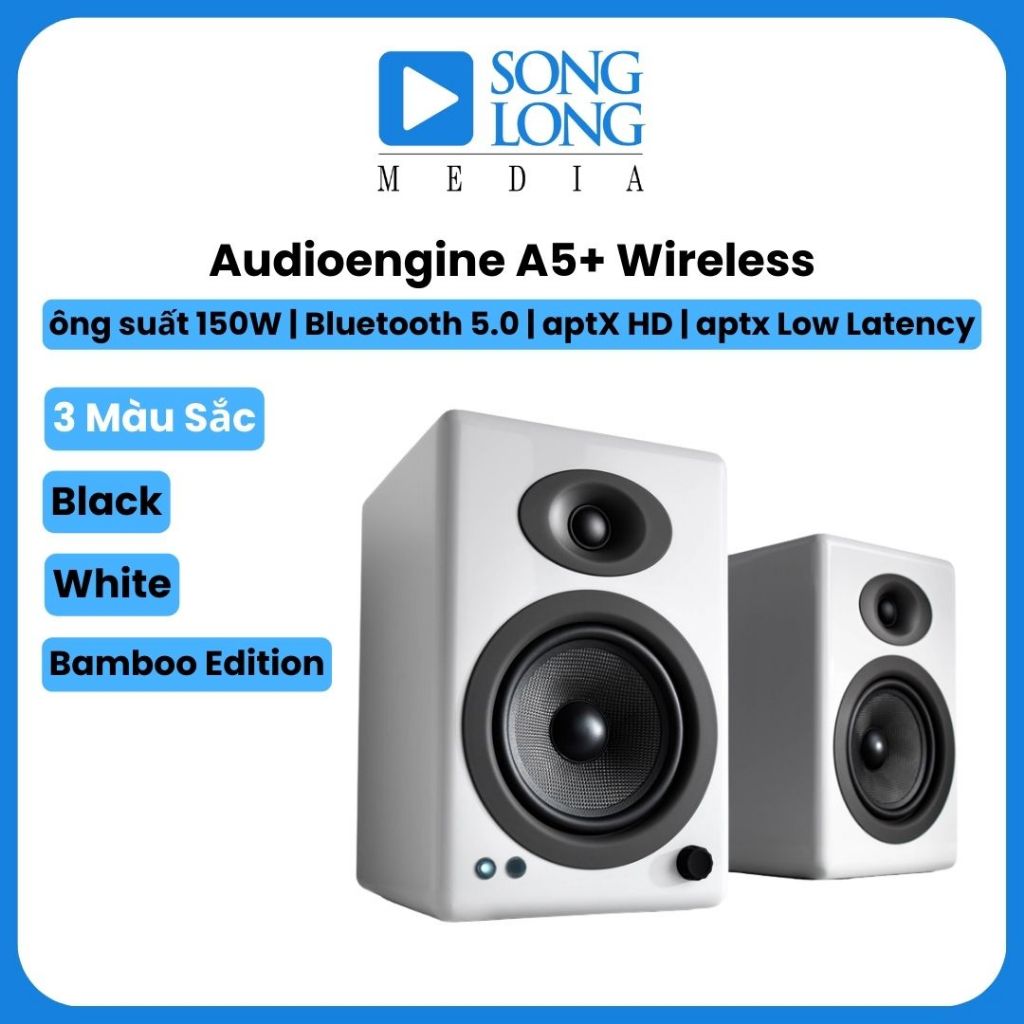 Loa bluetooth AUDIOENGINE A5+ WIRELESS - Chính hãng phân phối