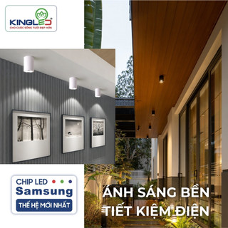 Đèn Led Ống Bơ Chiếu Rọi Emerald (OBR-SS Series) - KINGLED (Hàng Chính Hãng)