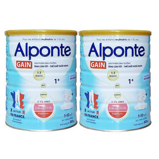 Combo 2 Lon Sữa Alponte Gain 1+ 800g [HSD 03/2028]
