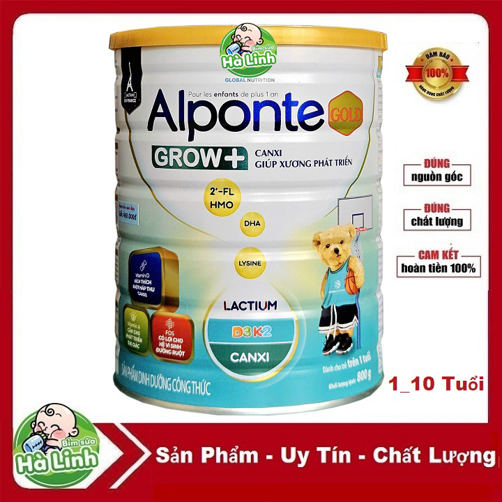Sữa Alponte Grow 800g [Date 2027]