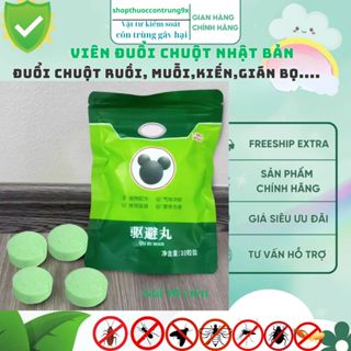 Viên Đuổi Chuột Thảo mộc Nhật Bản, Đuổi Chuột Và Côn Trùng  Siêu Mạnh, Đuổi Siêu Nhanh, An Toàn