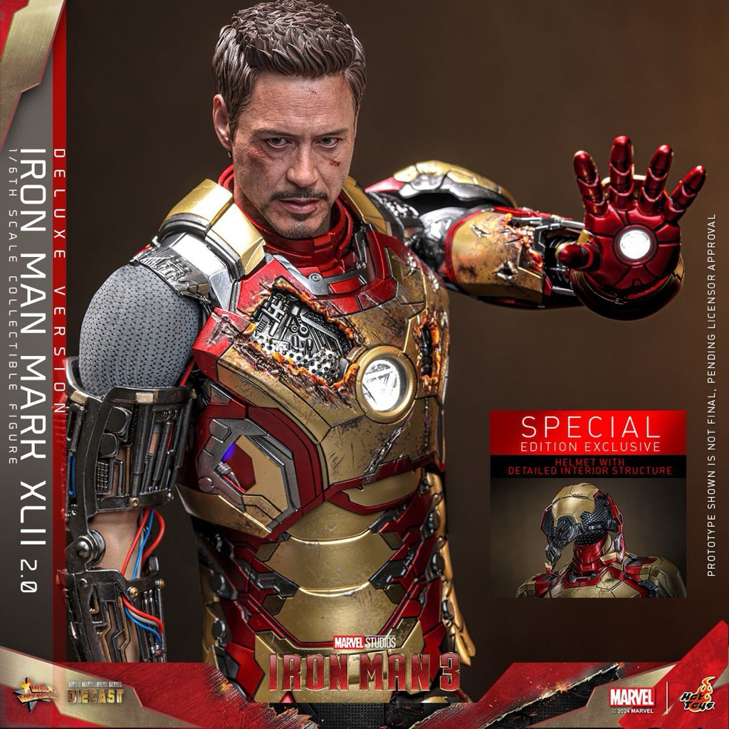 HotToys MMS759D66 Iron man 3 - Iron Man Mark 42 (2.0)