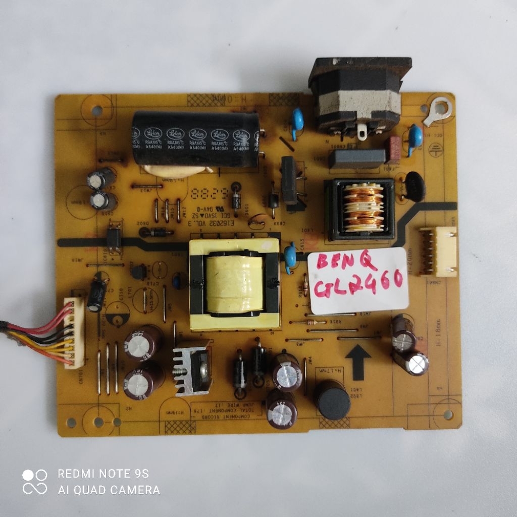 bo nguồn màn hình máy tính benQ gL2460