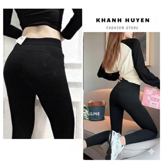  Quần legging nữ nâng mông kèm túi zip – mặc tập gym yoga chạy bộ siêu đẹp 