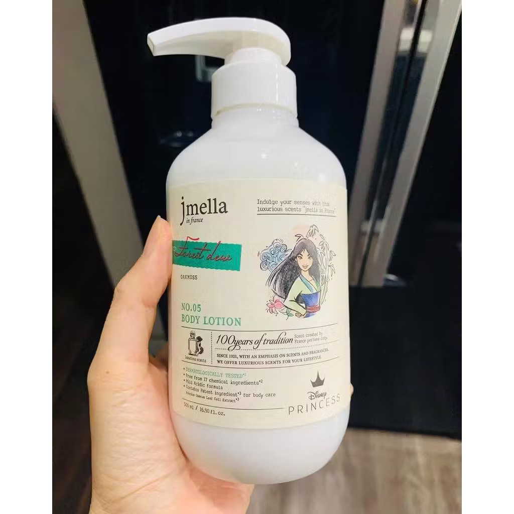 Dưỡng thể hương nước hoa Jmella in france Body lotion Disney chai 500ml