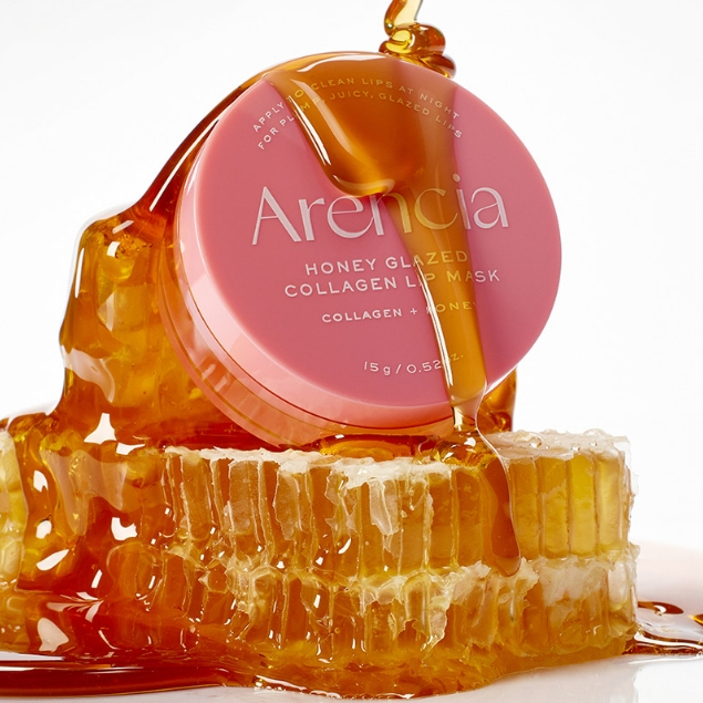 Mặt Nạ Dưỡng Môi ARENCIA Honey Glazed Collagen Lip Mask 15g