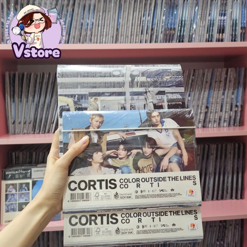 VStore [HÀNG CÓ SẴN] CORTIS ALBUM The 1st EP COLOR OUTSIDE THE LINES