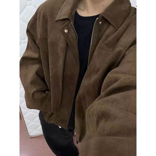 (CÓ SẴN) ÁO KHOÁC BOMBER DA LỘN BASIC PHONG CÁCH ÂU MỸ CÁ TÍNH