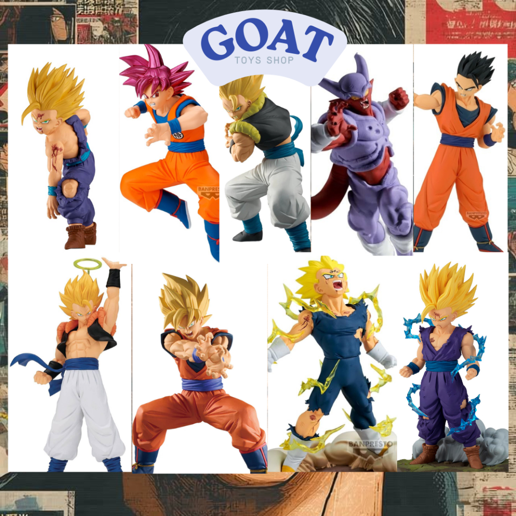 Tổng hợp mô hình 2hand Dragon ball - Dragon ball figures (Goku, vegeta, Gohan, trunks,...)