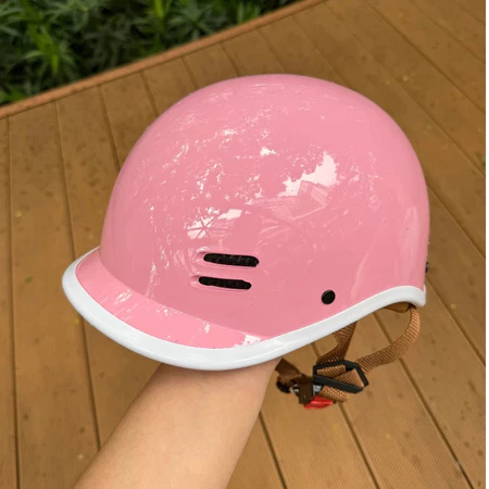 Mũ Nón Bảo Hiểm Nửa Đầu Kiểu Dáng Cá Heo