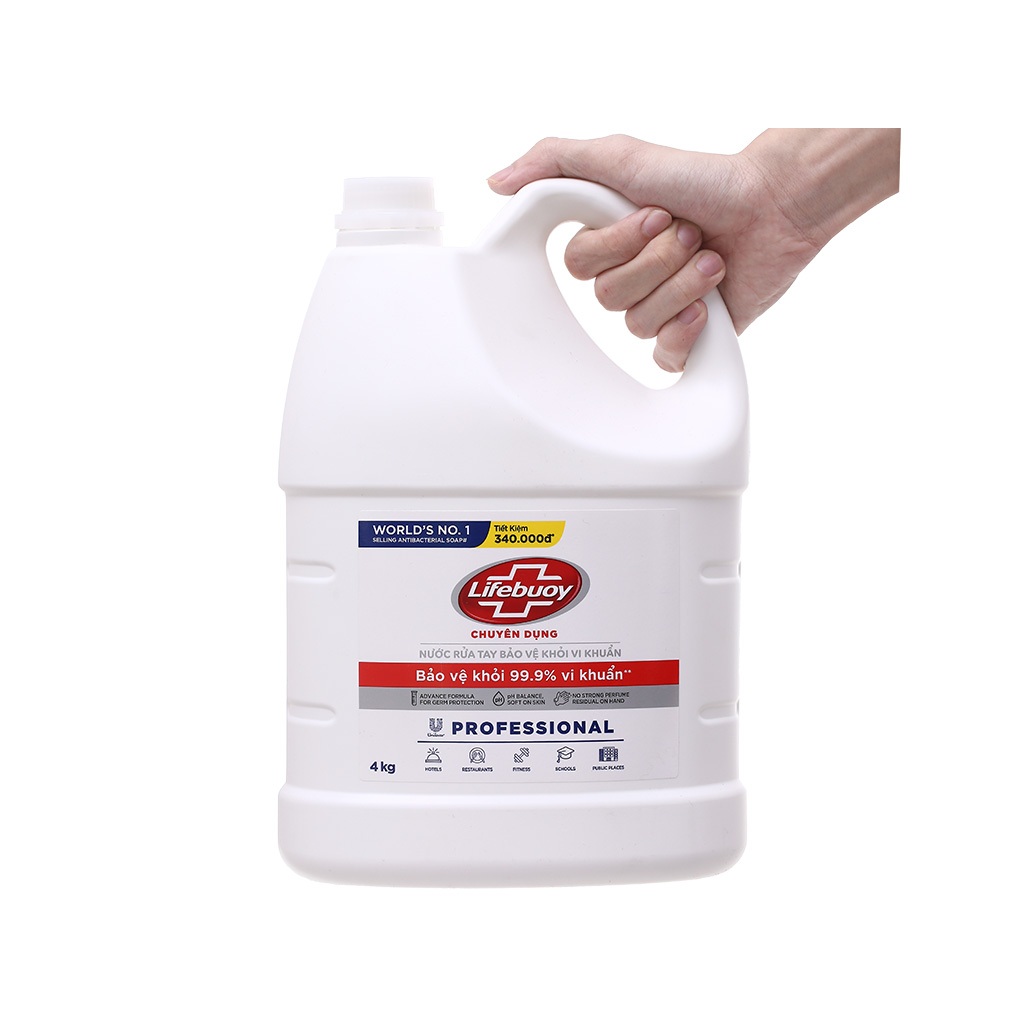 Rửa tay LifeBuoy 4kg