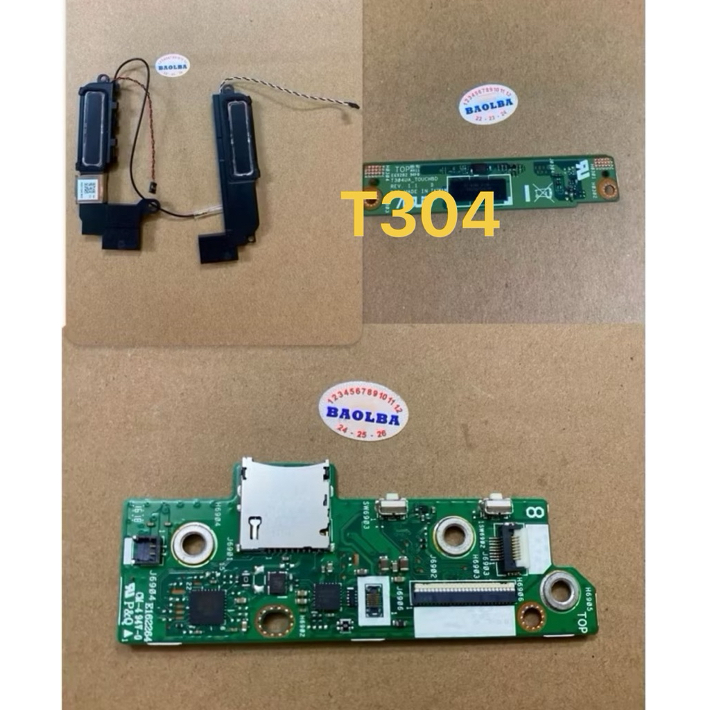 Linh kiện laptop Transformer Pro T304 T304UA - loa - Touchpanel control - Board thẻ nhớ