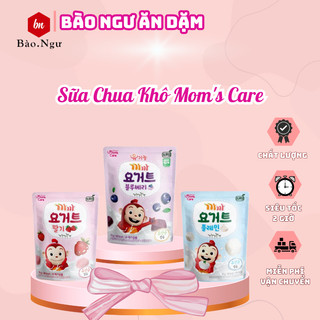   LV  Sữa chua khô hoa quả  trái cây sấy lạnh Mom's Care Hàn Quốc cho bé từ 8 tháng tuổi 