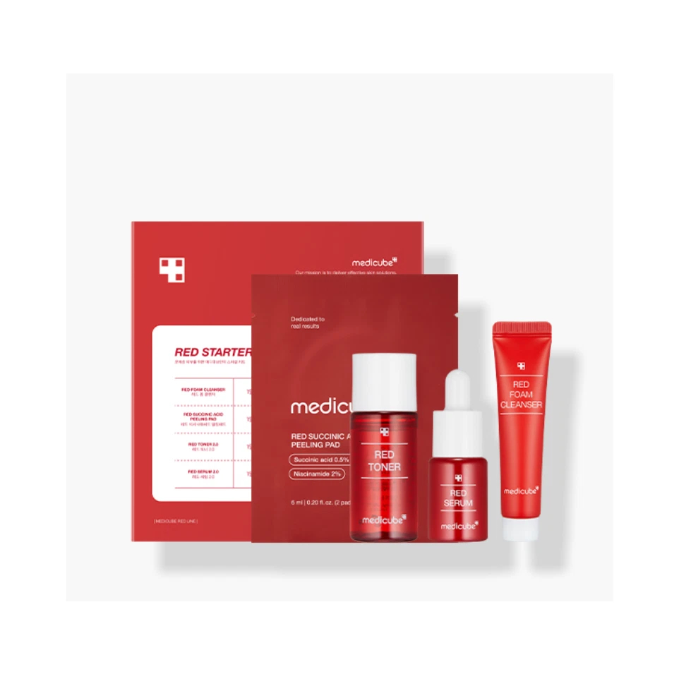 [GIFT] Bộ kit chăm sóc da mụn medicube Red Starter Kit [G00084]